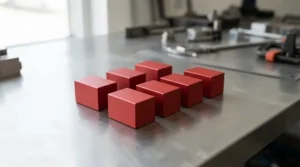 Professional-grade mouse bait blocks neatly arranged in a pest control kit